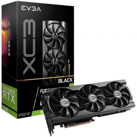 TARJETA GRAFICA EVGA GEFORCE RTX 3080 XC3 BLACK GAMING/ 10GB GDDR6X