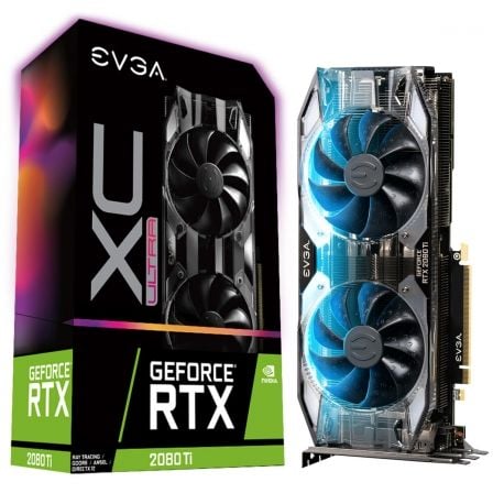 TARJETA GRAFICA EVGA GEFORCE RTX 2080 TI XC ULTRA GAMING - 11GB GDDR6 - 1650 MHZ - PCI X16 3.0 - HDMI - 3*DISPLAYPORT - USB TIPO