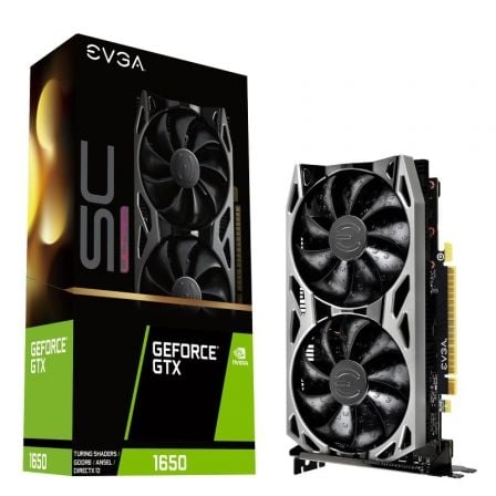 TARJETA GRAFICA EVGA GEFORCE GTX 1650 SC ULTRA GAMING/ 4GB GDDR6