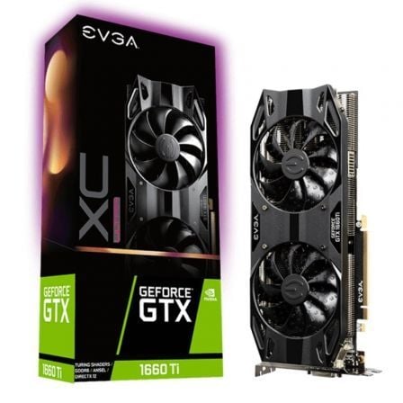 TARJETA GRAFICA EVGA GEFORCE GTX 1660 TI XC ULTRA GAMING/ 6GB GDDR6