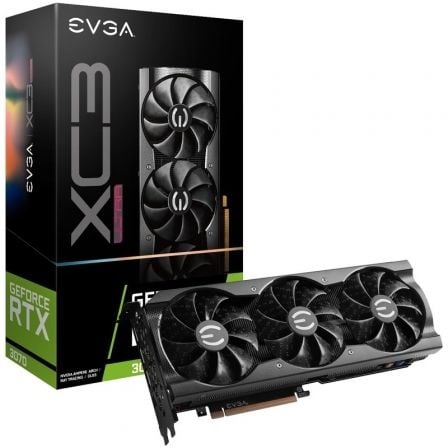 TARJETA GRAFICA EVGA GEFORCE RTX 3070 XC3 ULTRA GAMING/ 8GB GDDR6/ LHR