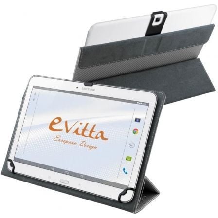 FUNDA E-VITTA CAMERA FREE PARA TABLETS DE 9/ 10.1"/ PLATA