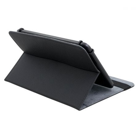 FUNDA UNIVERSAL E-VITTA STAND 2P UNIVERSAL BLACK PARA TABLET 9.7-10.1"/24.6-25.6CM - FIJACION MOLDES DE PLASTICO - 2 POSICIONES