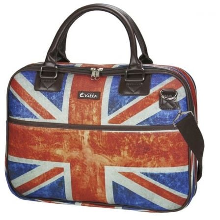 MALETIN E-VITTA TRENDY ENGLAND - PARA PORTATILES 15.4"-16"/39.1-40.64CM - INTERIOR ACOLCHADO Y REFORZADO - BOLSILLO EXTERIOR - C