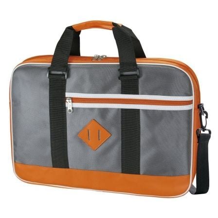 MALETIN E-VITTA LOOKER NARANJA - PARA PORTATILES 15.4"-16"/39.1-40.64CM - BOLSILLO EXTERIOR - INTERIOR ACOLCHADO Y REFORZADO 2 C