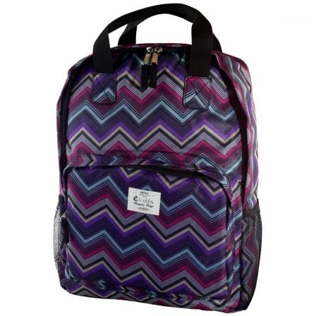 MOCHILA E-VITTA STYLE ANGLES - PARA PORTATILES HASTA 15,4"-16"/39.11-40.64CM - INTERIOR ACOLCHADO - 2 COMPARTIMENTOS + 2 BOLSILL