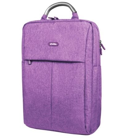 MOCHILA E-VITTA BUSINESS PARA PORTATILES HASTA 16"/ IMPERMEABLE/ PURPURA