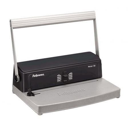 ENCUADERNADORA FELLOWES METAL 50/ GRAFITO