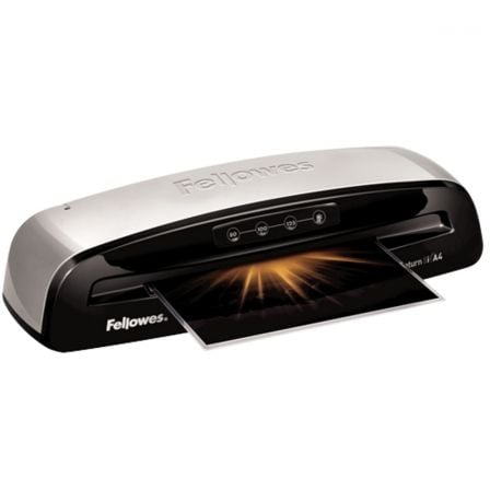 PLASTIFICADORA FELLOWES SATURN 3I A4 - 2 RODILLOS - CALENTAMIENTO 1 MINUTO - SISTEMA ANTI-ATASCO - GROSOR MAXIMO FUNDAS HASTA 12