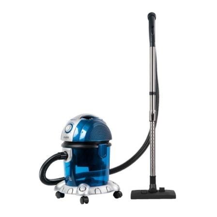 ASPIRADOR DE TRINEO SIN BOLSA FLAMA 1667FL AZUL - 1600W - 2 NIVELES FILTRADO - DEPOSITO 15L - CEPILLO MULTIUSOS INCLUIDO