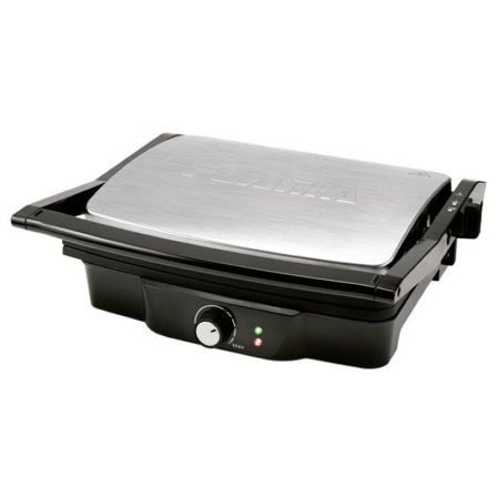 GRILL INOX FLAMA 4520FL - 2000W - SUPERFICIE 295*235MM - 4 POSICIONES - REJILLAS ANTIADHERENTES - RECIPIENTE PARA RECOGER LA GRA