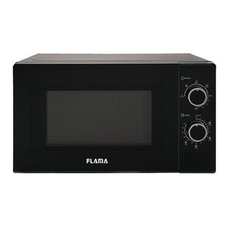 MICROONDAS FLAMA 1888FL/ 700W/ CAPACIDAD 20L/ FUNCION GRILL/ NEGRO