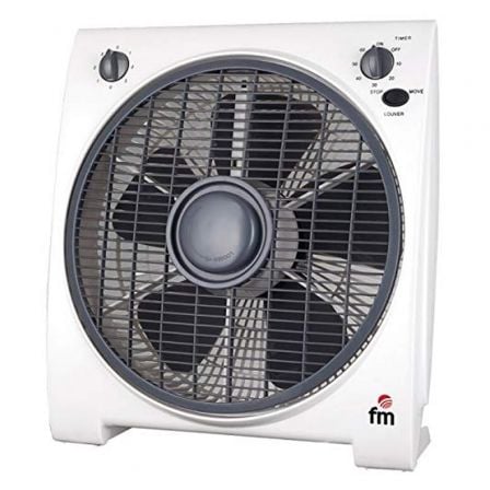 VENTILADOR DE SUELO FM BF-4/ 45W/ 5 ASPAS 30CM/ 3 VELOCIDADES