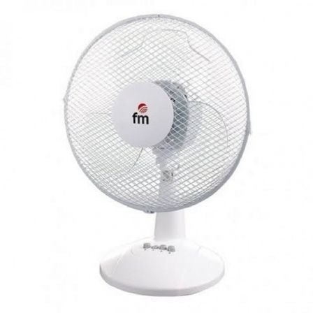 VENTILADOR DE SOBREMESA FM S-140 - 45W - 3 NIVELES POTENCIA -  O ASPAS 40CM - OSCILANTE