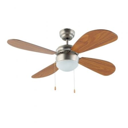 VENTILADOR DE TECHO FM VT-105/ 50W/ 4 ASPAS 105CM/ 3 VELOCIDADES