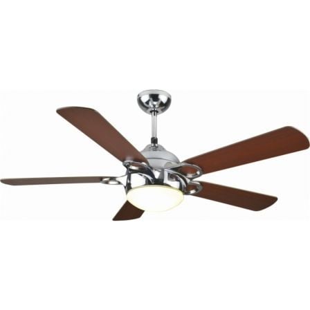 VENTILADOR DE TECHO CON LUZ FM VT-2000 L - 5 ASPAS O 132CM - 5 VELOCIDADES - LUZ LED 22W INTENSIDAD REGULABLE - MANDO A DISTANCI