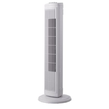 VENTILADOR DE TORRE FM VTR BLANCO - 45W - 3 NIVELES POTENCIA -  TEMPORIZADOR 120 MIN - 76CM DE ALTURA