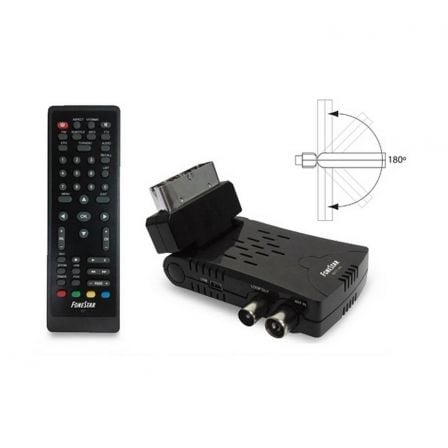 RECEPTOR TDT FONESTAR RDT-714U - TAMANO COMPACTO CON EUROCONECTOR - ARTICULADO - PVR CON TIME SHIFT