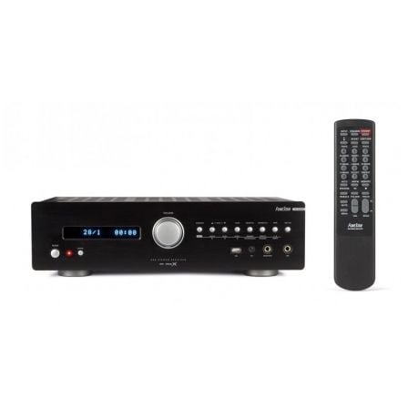 AMPLIFICADOR ESTEREO FONESTAR AS-360RU - SINTONIZADOR AM/FM - REPRODUCTOR USB - SALIDA AURICULARES . MANDO A DISTANCIA