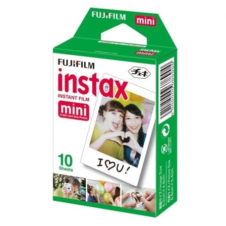 PAPEL FOTOGRAFICO FUJIFILM INSTAX 5 - 10 HOJAS - COMPATIBILIDAD SEGUN ESPECIFICACIONES