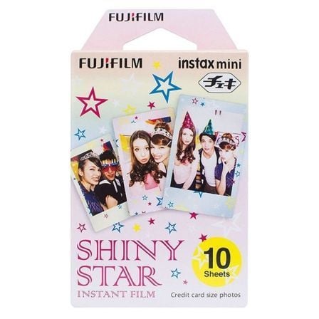 PAPEL FOTOGRAFICO FUJIFILM INSTAX MINI FILM STAR - 10 HOJAS - COMPATIBILIDAD SEGUN ESPECIFICACIONES