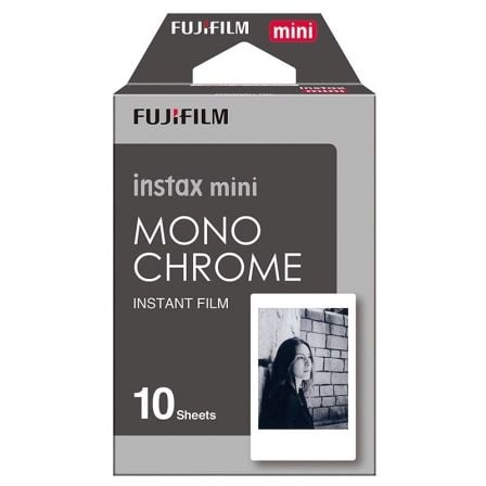 PAPEL FOTOGRAFICO FUJIFILM MONO CHROME/ 5.4 X 8.6CM/ 10 HOJAS