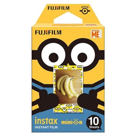 PAPEL FOTOGRAFICO FUJIFILM INSTAX MINI MINION M1 - 10 HOJAS - COMPATIBILIDAD SEGUN CARACTERISTICAS