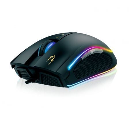 RATON GAMING GAMDIAS ZEUS P1 - SENSOR OPTICO - 1600/12000DPI - 1000HZ - ILUMINACION RGB - CABLE USB 1.8M