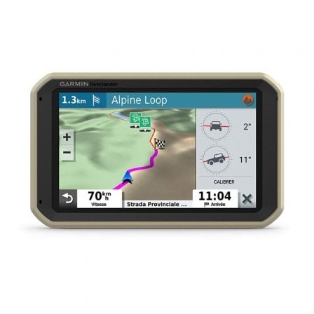 GPS GARMIN OVERLANDER ESPECIAL AUTOCARAVANAS - 7"/17.7CMT TACTIL - ESTANDAR MILITAR 810 - IPX5 - GPS - AUTONOMIA HASTA 3H - MUES | Gps