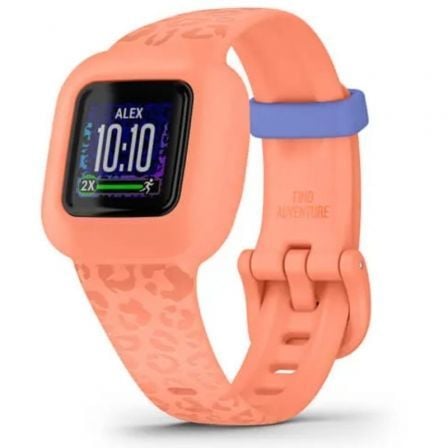 PULSERA SMARTBAND GARMIN VIVOFIT JR. 3/ PEACH LEOPARD