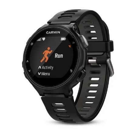 RELOJ DEPORTIVO CON GPS GARMIN FORERUNNER 735XT NEGRO/GRIS - PANTALLA 1.23"/3.12CM - MULTISPORT - FRECUENCIA CARDIACA - NOTIFICA