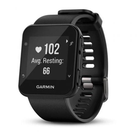 SMARTWATCH GARMIN FORERUNNER 35/ NOTIFICACIONES/ FRECUENCIA CARDIACA/ GPS/ NEGRO