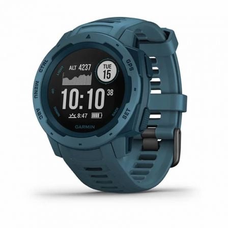 SMARTWATCH GARMIN INSTINCT 010-02064-04/ NOTIFICACIONES/ FRECUENCIA CARDIACA/ GPS/ AZUL