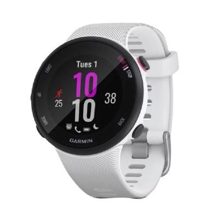 SMARTWATCH GARMIN FORERUNNER 45S/ NOTIFICACIONES/ FRECUENCIA CARDIACA/ GPS/ BLANCO