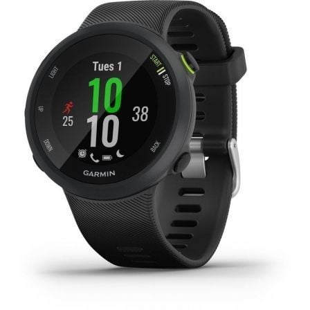 SMARTWATCH GARMIN FORERUNNER 45/ NOTIFICACIONES/ FRECUENCIA CARDIACA/ GPS/ NEGRO