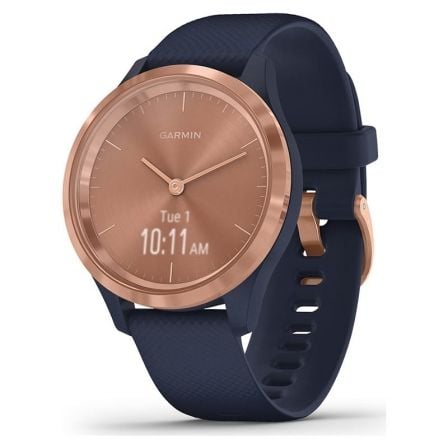 SMARTWATCH GARMIN VIVOMOVE 3S/ NOTIFICACIONES/ FRECUENCIA CARDIACA/ GPS/ ORO ROSA