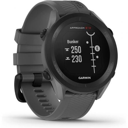 SMARTWATCH PARA GOLF GARMIN APPROACH S12 EDICION 2022/ GPS/ GRIS PIZARRA