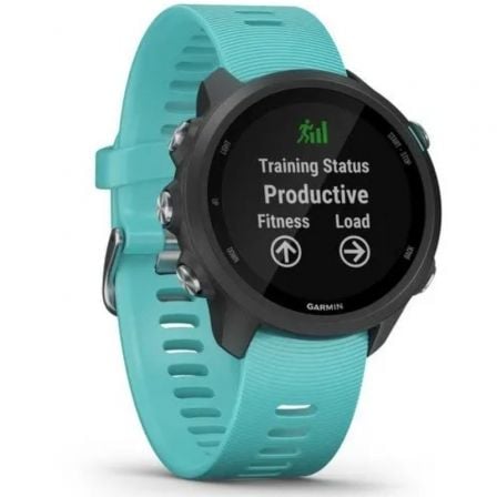 SMARTWATCH GARMIN FORERUNNER 245 MUSIC/ NOTIFICACIONES/ FRECUENCIA CARDIACA/ GPS/ AZUL AGUAMARINA