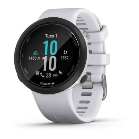 SMARTWATCH GARMIN SWIM 2/ NOTIFICACIONES/ FRECUENCIA CARDIACA/ GPS/ BLANCO