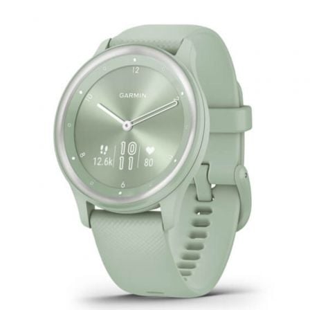 SMARTWATCH GARMIN VIVOMOVE SPORT/ NOTIFICACIONES/ FRECUENCIA CARDIACA/ GPS/ VERDE MENTA