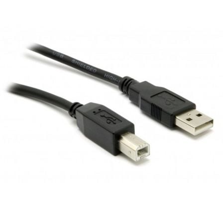 CABLE GEBL CUS2218 - USB 2.0 TIPO A-B - 1.8 METROS - NEGRO