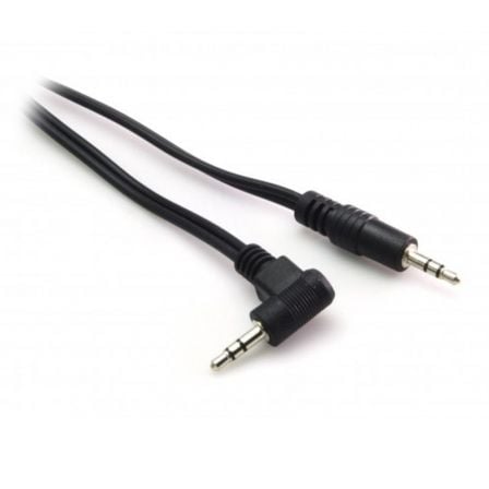 CABLE ESTEREO GEBL EL15JJ3SA JACK 3.5MM MACHO A JACK 3.5MM MACHO ACODADO - 1.5 METROS