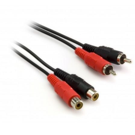 CABLE ESTEREO GEBL EL15PF 2*RCA MACHO A 2*RCA HEMBRA - 1.5 METROS