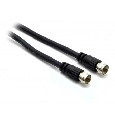 CABLE COAXIAL SATELITE GEBL VL502 - CONECTOR F MACHO A F MACHO - 2 METROS