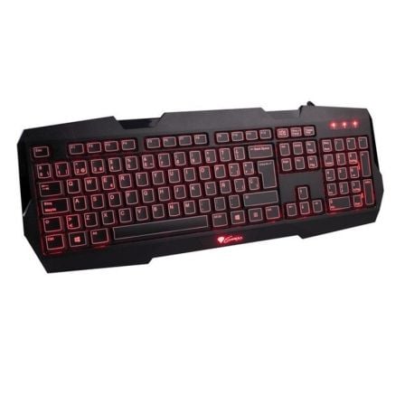 TECLADO GAMING GENESIS RX22 - 3 NIVELES RETROILUMINACION - 104 TECLAS - USB 2.0