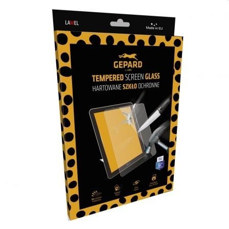 PROTECTOR DE PANTALLA GEPARD 1125 - CRISTAL TEMPLADO 0.33MM - OLEOFOBO - DUREZA 9H - PARA IPAD 2/3/4 | Protectores para tablets