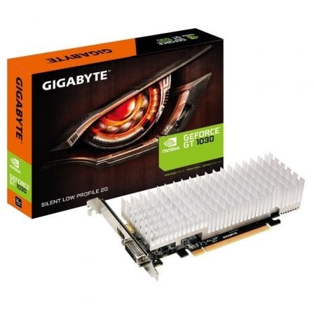 TARJETA GRAFICA GIGABYTE GEFORCE GT 1030 SILENT 2G/ 2GB GDDR5/ PERFIL BAJO