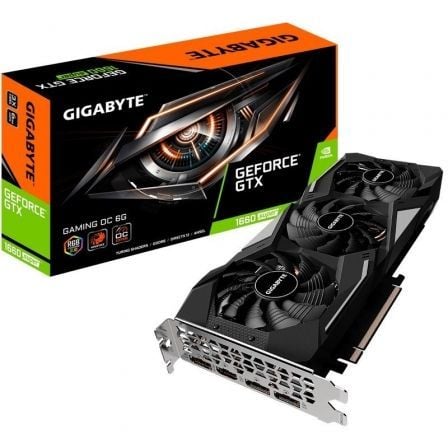 TARJETA GRAFICA GIGABYTE GEFORCE GTX 1660 SUPER GAMING OC 6G - CUDA 1408 - 6GB GDDR6 - 192 BIT - PCIEX X16 3.0 - 3*DISPLAYPORT -