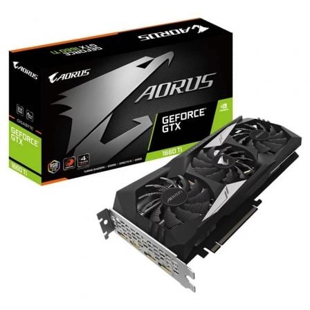 TARJETA GRAFICA GIGABYTE AORUS GEFORCE GTX 1660 TI 6G/ 6GB GDDR6