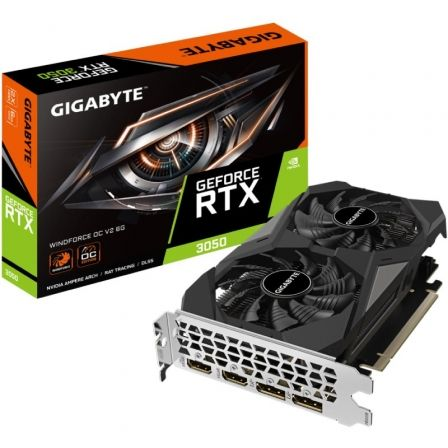 TARJETA GRAFICA GIGABYTE GEFORCE RTX 3050 WINDFORCE OC V2/ 6GB GDDR6